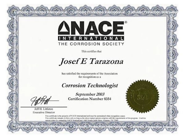 Certification 1